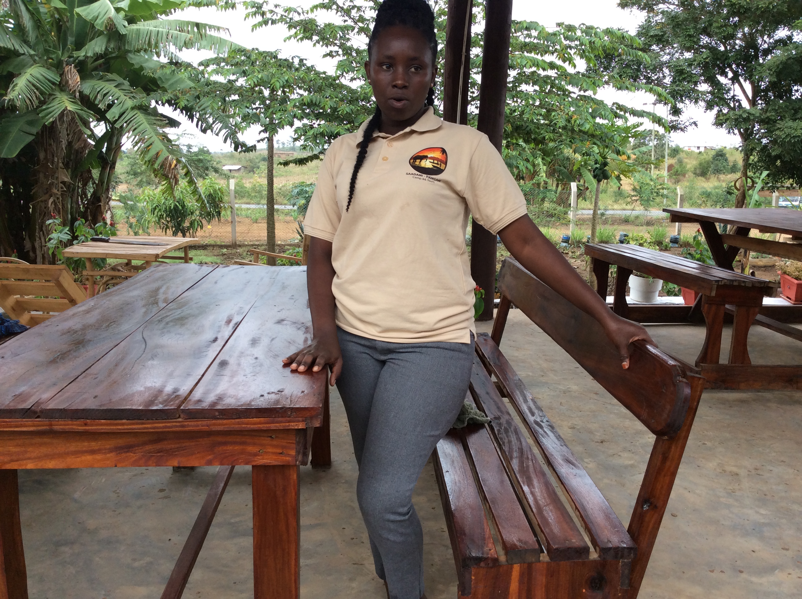 Hospitality manager at Saadani Pangani Camps